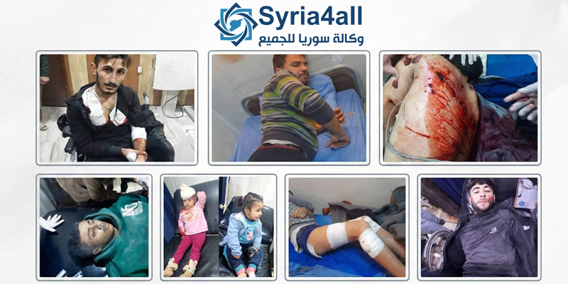 الهجمات التي استهدفت الأحياء الكردية في حلب ٦-١-٢٠٢٦