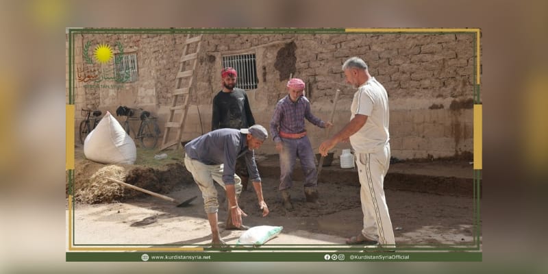 بيوت الطين.. حكاية تراث لا يريد أهالي عامودا أن تنتهي