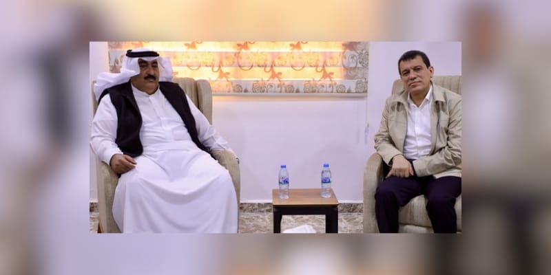 مستشار الرئاسة السورية يبحث مع شيخ قبيلة شمر تطورات المنطقة وتعزيز السلم الأهلي