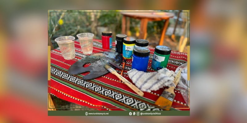 ورشة فنية في قامشلو بمناسبة الذكرى المئوية لتأسيس المدينة