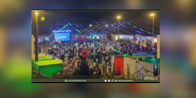 انطلاق مهرجان القامشلي للتسوق في قامشلو بمشاركة 47 جناحاً حتى 24 تموز